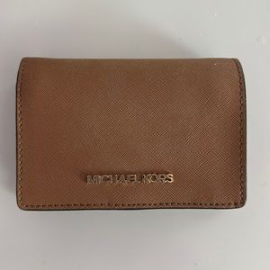 Michael Kors Brown Leather Wallet